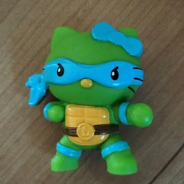 헬로 키티 x TMNT 피규어 약 7cm 키티
