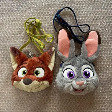 최종 디즈니 패스 케이스 닉 주디 2개 세트 주토피아 레어 제조 중지