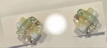 hara glass works 알레르기 대응 유리 귀찌