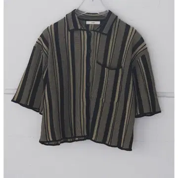 anuke Stripe Knit Shirts