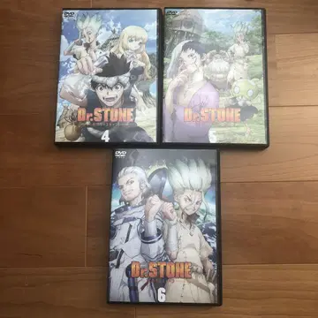 Dr.STONE 닥터스톤 DVD 4-6권 세트