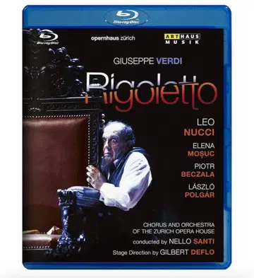 Verdi 리골레토 Blu-ray 취리히 극장 관현악단