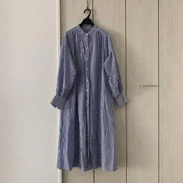 저널 스탠다드 리룸 코튼 포플린 개더 원피스