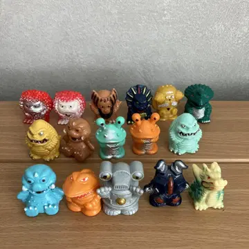 [레트로] 울트라맨 손가락 인형 소프트 비닐 츠부라야 프로덕션 B.