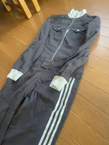 구제 의류 adidas 그레이 점프수트 작업복