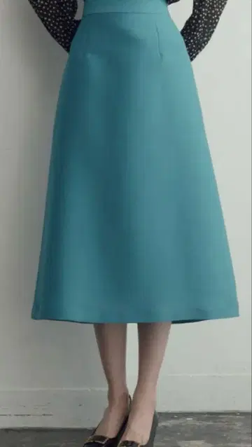 아나이 ANAYI A라인 롱 스커트