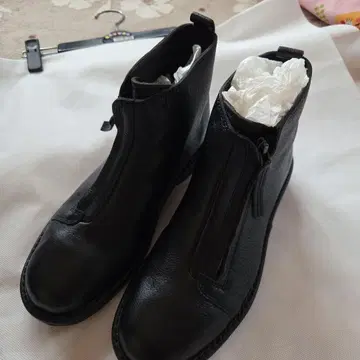 여성용 사야 숏부츠 지퍼