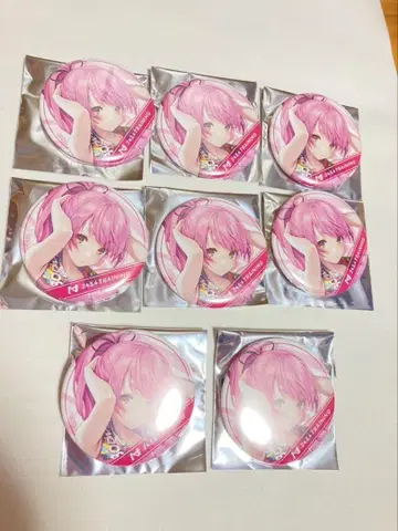 니지산지 TRAINING GOODS 캔뱃지 8개 세트 아이조노 마나미
