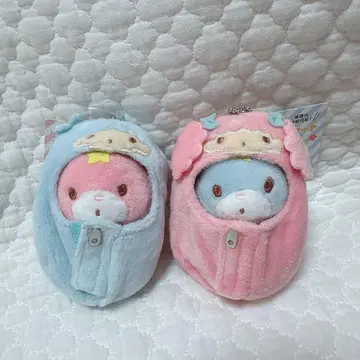 산리오 초레어 퍼프포프 마스코트 키키라라 인형옷 레트로