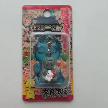 지역 한정 키티 나라 대불 2006 지퍼 마스코트