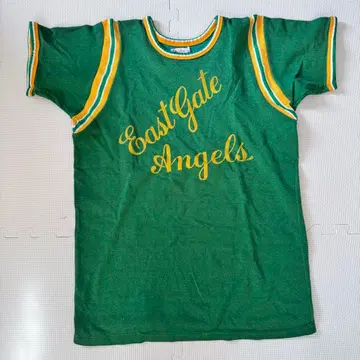 Felco 페 T셔츠 70s 양면 프린트 풋볼 플로키