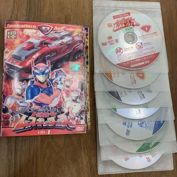 토미카 히어로 레스큐 포스 DVD 전 13권 극장판