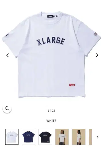 XLARGE (엑스라지) 심플 로고 T셔츠