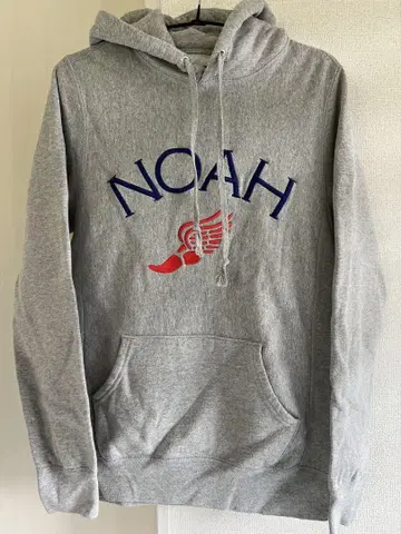 NOAH 후드티 후드 XS 자수