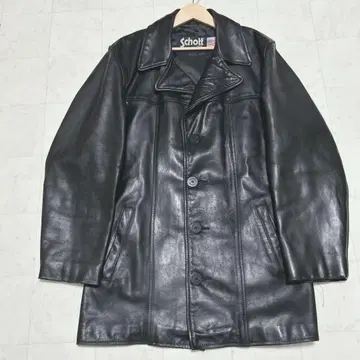 Schott 소가죽 카 코트 가죽 자켓 L~XL 사이즈 상당