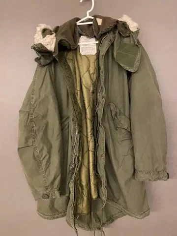 60's M-65 피쉬테일 후드티 완품