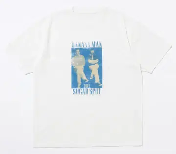 바나나맨 POPUP SUGAR SPOT TEE 티셔츠 화이트 XL 사이즈