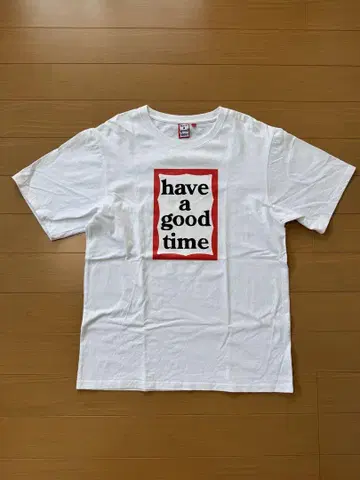 have a good time T셔츠 L 화이트