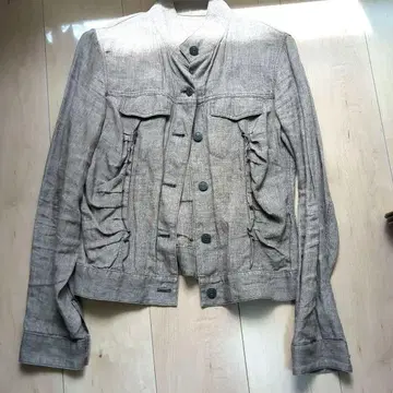 [ K,T ] 린넨 100% 테일러 라지 자켓 베이지