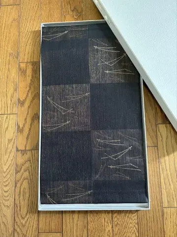 순수 실크 전 통 마츠바 후쿠로 오비