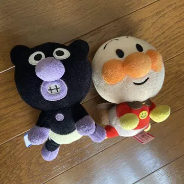 호빵맨 세균맨 봉제 인형 세트
