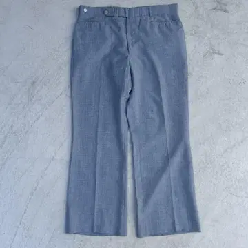 70s 슬랙스 카스리  배기 스카이블루 로켓 탈론 빈티지