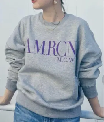 마이카앤딜 아메리카나 맨투맨 트레이닝복