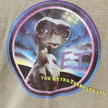 80s 빈티지 E.T 티셔츠 movie tee