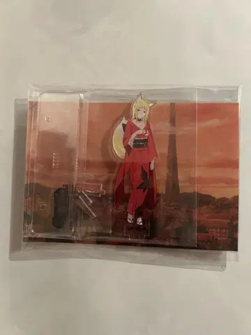 던만추 콜라보 카페 한정판 봄 공주 배경 엽서 포함 아크릴 스탠드