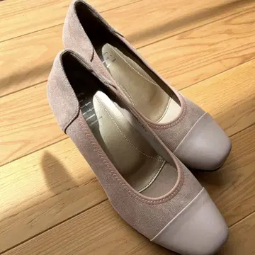 핏핏 라메 믹스 살몬 핑크 펌프스
