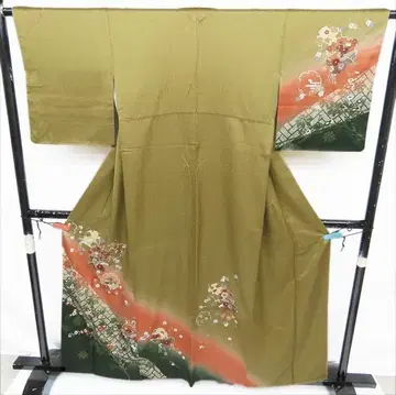기모노 츠케사게 츠케사게 중고 리사이클 입학식 졸업식 식전 MZ06