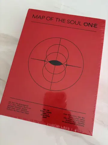 map of the soul on:e 미개봉 슈링크 포함