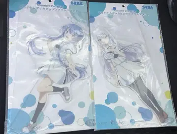 Summer Pockets 플래티넘 잡화 빅 아크릴 스탠드 2종