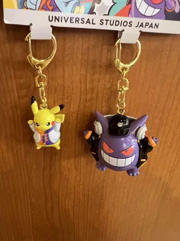 USJ 한정판 포켓몬 피카츄  키체인 세트