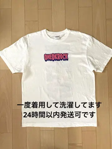 ONE OK ROCK DETOX TOUR 셔츠 L 사이즈 한 번 착용