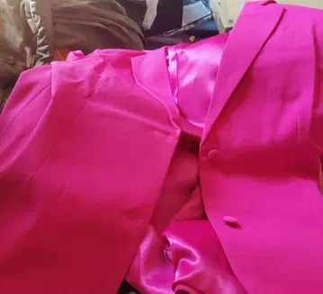 핑크 정장 자켓
