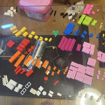 LEGO 부품 세트 다색