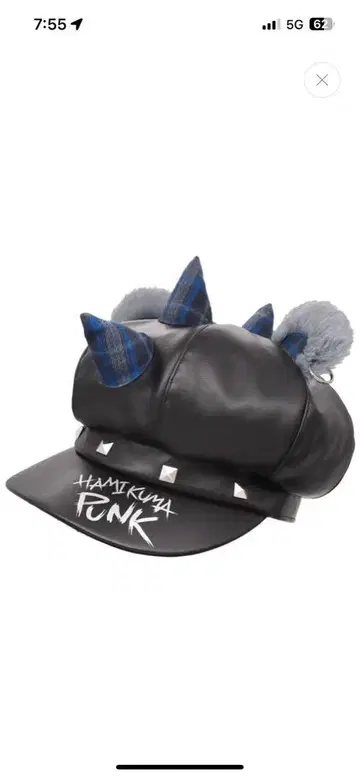 USJ 유니버셜 HAMI KUMA PUNK 하미쿠마 펑크 헌팅 캡 모자