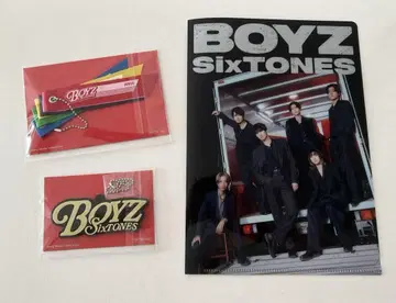 [ 새상품 미개봉 ] SixTONES BOYZ 특전 3점