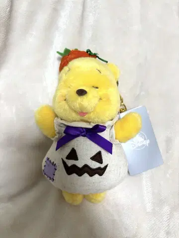 DISNEY HALLOWEEN 푸우 봉제 인형 키링 분장