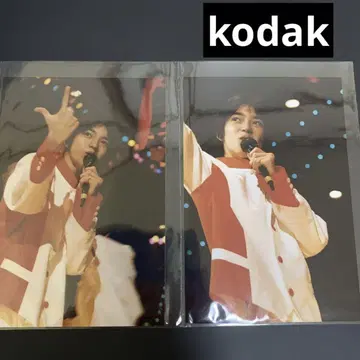 아라시 마츠모토 준 kodak 패밀리 클럽 공식 사진 2장