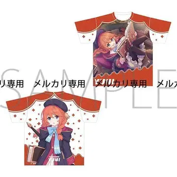 프린세스 커넥트! Re:Dive 풀 그래픽 T셔츠 유니 프리코네