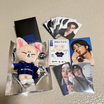 KARMA 봉제 인형과 포토 카드 세트 아이엔 컴프