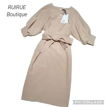 13 RUIRUE 여성용 원피스 포멀 입원 입학 반팔 새상품 리본