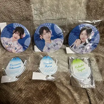 아이돌 캔뱃지 키링 6개 세트