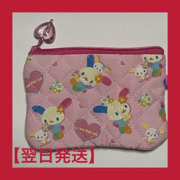 [ 익일 배송 ] 미니 플랫 파우치 모두의 퀼트 시리즈 산리오 우사하나