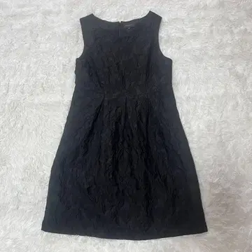 TALBOTS 무릎 기장 원피스 XL 꽃무늬 레이스 A라인 슬리브리스