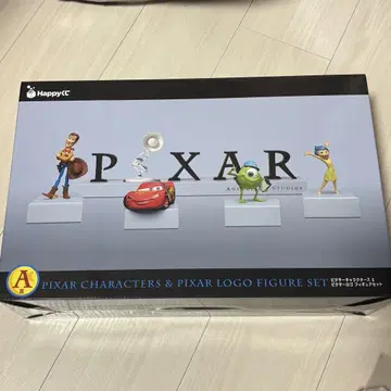 픽사 캐릭터 & 픽사 로고 피규어 세트 제일복권 A상