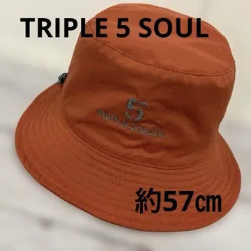 TRIPLE 5 SOUL 버킷햇 오렌지 #C2978