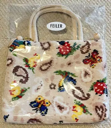 FEILER 페이즐리 하이 페이즐리 손잡이 복조리 베이지 WEB 한정판